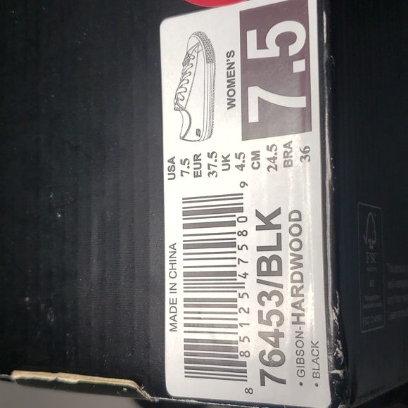 Skechers Work Womens Gibson Hardwood Slip Resistant Sneakers Size 7.5 NEW IN BOX - Picture 9 of 9